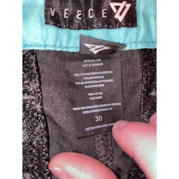 VEECE Men’s Ezekiel Stretch unlined Walkshort charcoal grey Size 30 - Picture 8 of 12